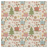  groovy disco kerstboom stof (Swatch)