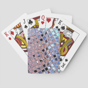 Groovy Disco Mirror Ball for Dance Party Pokerkaarten