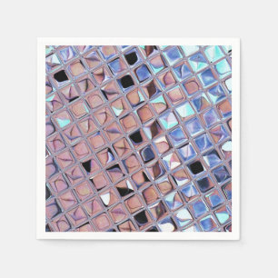 Groovy Disco Mirror Ball for Dance Party Servetten