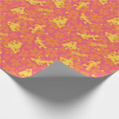 Groovy Disco Scooby-Doo Pattern Cadeaupapier (Hoek)