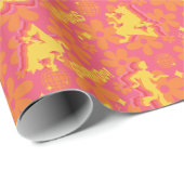 Groovy Disco Scooby-Doo Pattern Cadeaupapier (Rol Hoek)