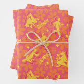 Groovy Disco Scooby-Doo Pattern Inpakpapier Vel (In situ)