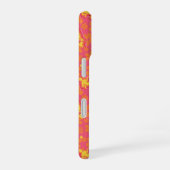 Groovy Disco Scooby-Doo Pattern iPhone 16 Hoesje (Rechterkant)