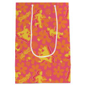 Groovy Disco Scooby-Doo Pattern Medium Cadeauzakje (Achterkant)