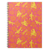 Groovy Disco Scooby-Doo Pattern Notitieboek (Voorkant)
