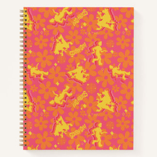 Groovy Disco Scooby-Doo Pattern Notitieboek