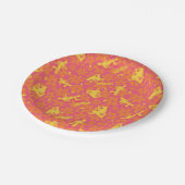 Groovy Disco Scooby-Doo Pattern Papieren Bordje (Gekanteld)