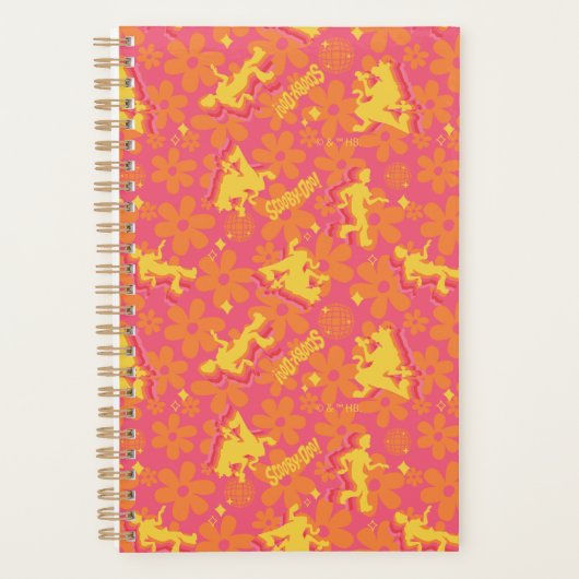 Groovy Disco Scooby-Doo Pattern Planner (Voorkant)