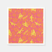 Groovy Disco Scooby-Doo Pattern Servet (Voorkant)