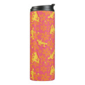 Groovy Disco Scooby-Doo Pattern Thermosbeker (Gedraaid links)