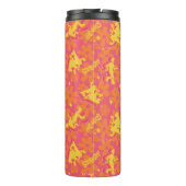 Groovy Disco Scooby-Doo Pattern Thermosbeker (Achterkant)