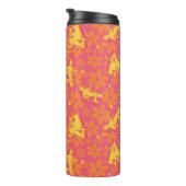 Groovy Disco Scooby-Doo Pattern Thermosbeker (Geroteerd rechts)