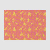 Groovy Disco Scooby-Doo Pattern Tissuepapier (Voorkant)