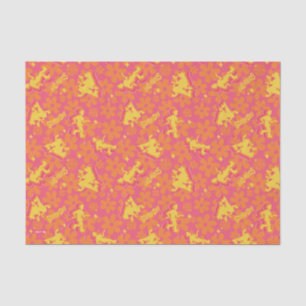 Groovy Disco Scooby-Doo Pattern Tissuepapier