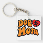 Groovy Dog Mam Drawing Sleutelhanger (voorkant)