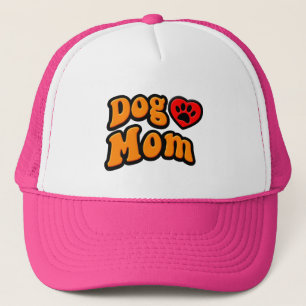Groovy Dog Mam Drawing Trucker Pet