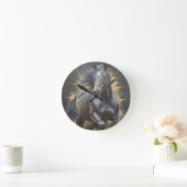 groovy donkere paard ronde klok (Huis)