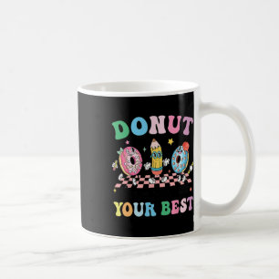 Groovy Donut Stress Doe Je Best Test Dag Thee Koffiemok