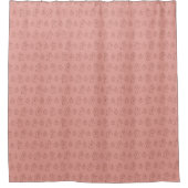 Groovy Douchegordijn Retro Pastel Kerst Pret (Voorkant)