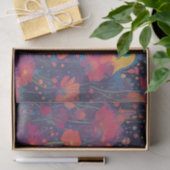 Groovy Druppelende Bloemen Decoupage Tissue Paper Tissuepapier (Geschenk)