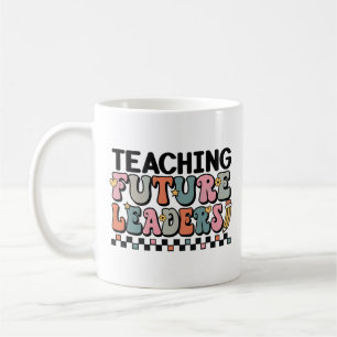 Groovy Earth Tones leraar Quote Kunst Koffiemok