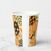 Groovy Easter Bunny Party Paper Cups Papieren Bekers (Rechts)