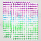 Groovy Eclectic Boho Abstracte Toric Pride Flag Feestdagenkaart (Voorkant / Achterkant)