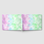 Groovy Eclectic Boho Abstracte Toric Pride Flag Gastenboek (Volledig)