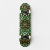 Groovy Eclectisch  Kerst Mandala Patroon Persoonlijk Skateboard (Voorkant)