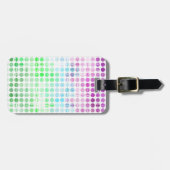Groovy Eclectische Boho Abstracte Toric Pride Vlag Bagagelabel (Voorkant horizontaal)