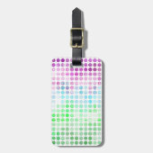 Groovy Eclectische Boho Abstracte Toric Pride Vlag Bagagelabel (Voorkant verticaal)