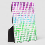 Groovy Eclectische Boho Abstracte Toric Pride Vlag Fotoplaat (Zijkant)