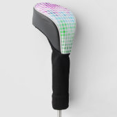 Groovy Eclectische Boho Abstracte Toric Pride Vlag Golfheadcover (Schuin)