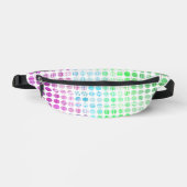 Groovy Eclectische Boho Abstracte Toric Pride Vlag Heuptasje (Voorkant)