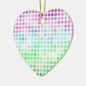 Groovy Eclectische Boho Abstracte Toric Pride Vlag Keramisch Ornament (Links)