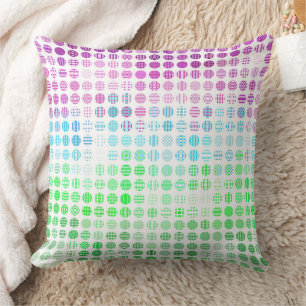 Groovy Eclectische Boho Abstracte Toric Pride Vlag Kussen