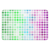 Groovy Eclectische Boho Abstracte Toric Pride Vlag Magneet (Horizontaal)