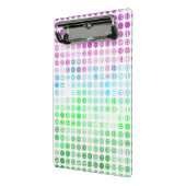 Groovy Eclectische Boho Abstracte Toric Pride Vlag Mini Klembord (Angled2)