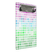 Groovy Eclectische Boho Abstracte Toric Pride Vlag Mini Klembord (Schuin)