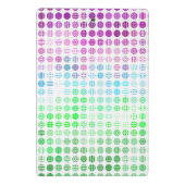 Groovy Eclectische Boho Abstracte Toric Pride Vlag Mini Klembord (Achterkant)