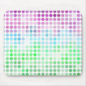 Groovy Eclectische Boho Abstracte Toric Pride Vlag Muismat (Voorkant)