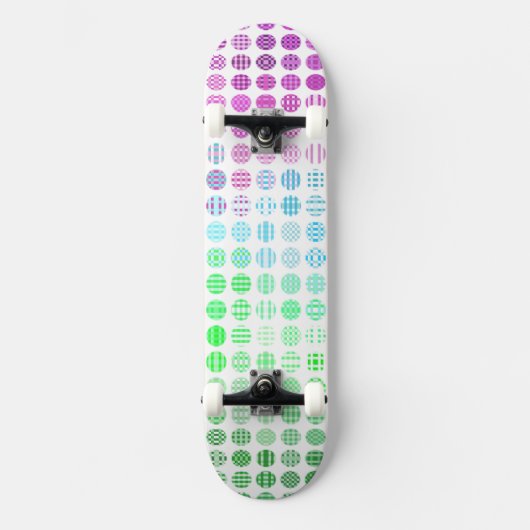 Groovy Eclectische Boho Abstracte Toric Pride Vlag Persoonlijk Skateboard (Voorkant)