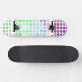 Groovy Eclectische Boho Abstracte Toric Pride Vlag Persoonlijk Skateboard (Horizontaal)
