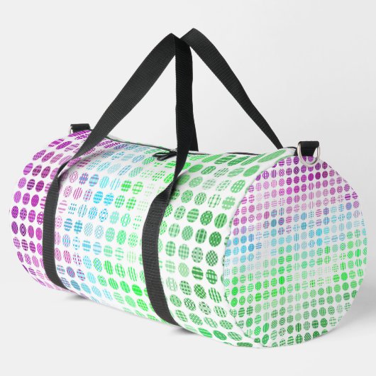 Groovy Eclectische Boho Abstracte Toric Pride Vlag Plunjezak (Linkerhoek)