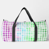 Groovy Eclectische Boho Abstracte Toric Pride Vlag Plunjezak (Voorkant)