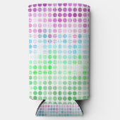 Groovy Eclectische Boho Abstracte Toric Pride Vlag Seltzer Blikjeskoeler (Voorkant)