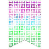 Groovy Eclectische Boho Abstracte Toric Pride Vlag Vlaggetjes (Tweede vlag)