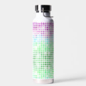 Groovy Eclectische Boho Abstracte Toric Pride Vlag Waterfles (Links)