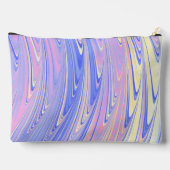 Groovy Eclectische Quarige Golvende Pastel Abstrac Etui (Achterkant)