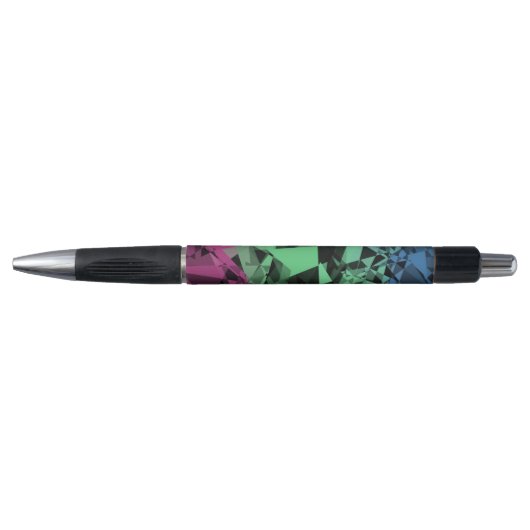 Groovy Eclectische Retro Trippy Polyseksuele Pride Pen (Voorkant)